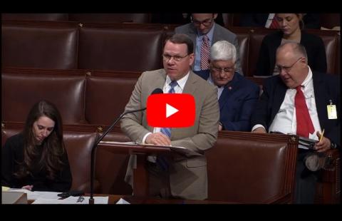 Floor remarks YouTube 