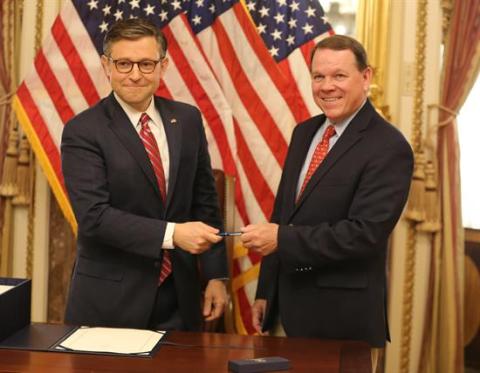 Chairman Graves with Speaker Johnson