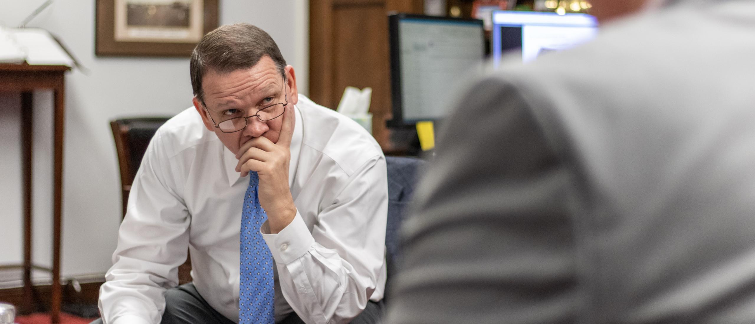 Rep. Graves  in Washington DC office